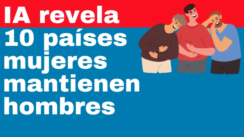 IA revela 10 países donde las mujeres mantienen a los hombres