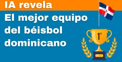 IA revela mejor equipo del béisbol dominicano