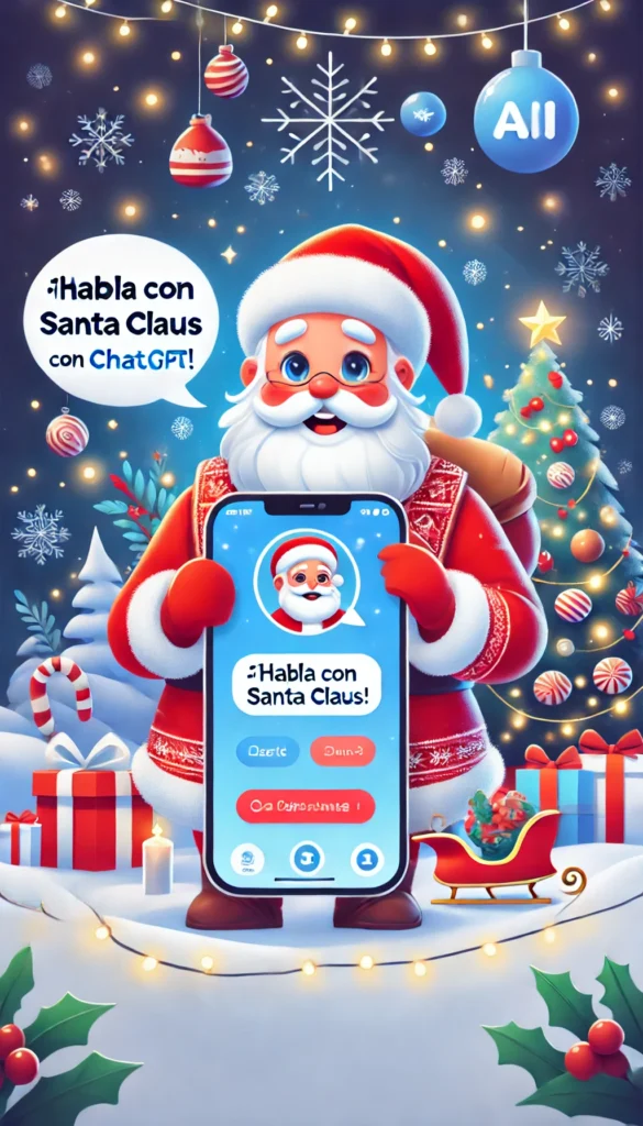 ChatGPT lanza una nueva función para hablar con Santa Claus