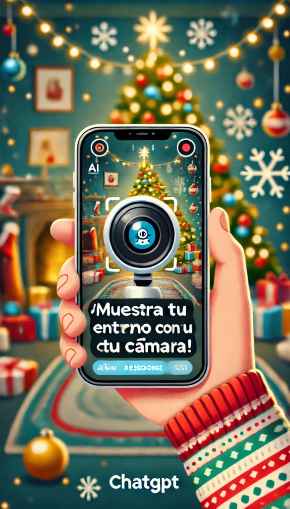Nueva Función de ChatGPT ¡Ahora con Cámara para Ver tu Entorno