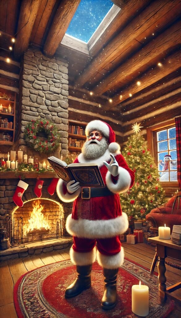 Santa Claus ChatGPT narra los 10 mejores cuentos de Navidad